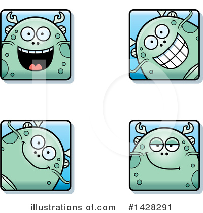 Royalty-Free (RF) Fish Monster Clipart Illustration by Cory Thoman - Stock Sample #1428291