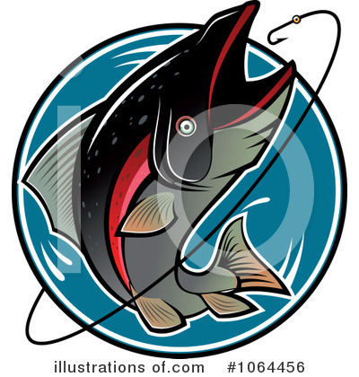Royalty-Free (RF) Fishing Clipart Illustration by Vector Tradition SM - Stock Sample #1064456