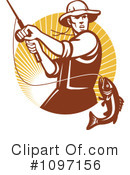 Fishing Clipart #1097156 by patrimonio