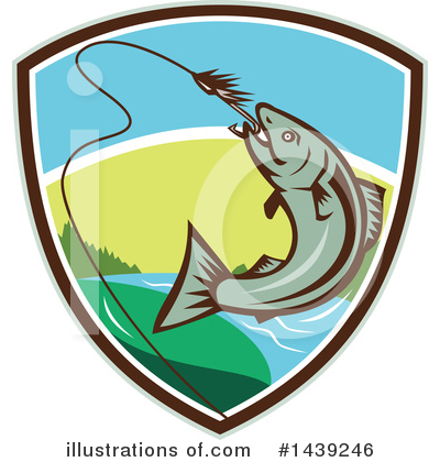 Trout Clipart #1439246 by patrimonio