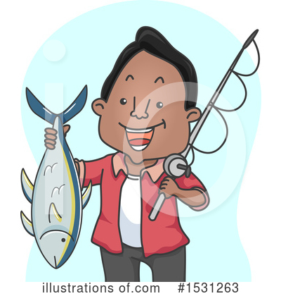 Royalty-Free (RF) Fishing Clipart Illustration by BNP Design Studio - Stock Sample #1531263