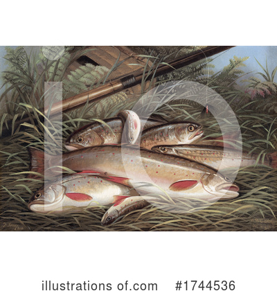 Royalty-Free (RF) Fishing Clipart Illustration by JVPD - Stock Sample #1744536