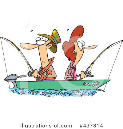 Fishing Clipart #437814 by toonaday