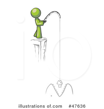 Green Design Mascot Clipart #47636 by Leo Blanchette
