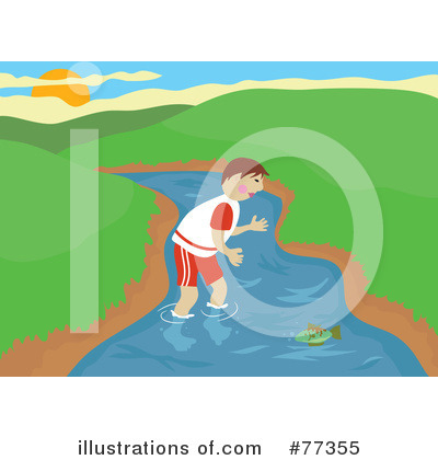 Royalty-Free (RF) Fishing Clipart Illustration by Prawny - Stock Sample #77355