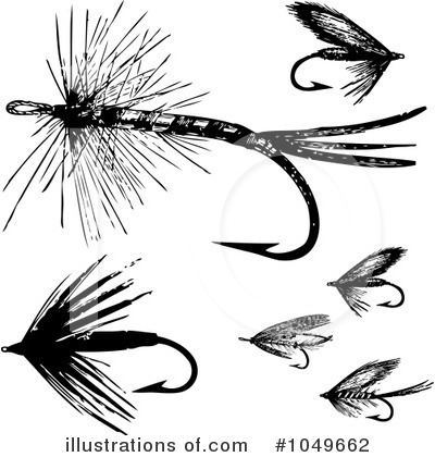Royalty-Free (RF) Fishing Hook Clipart Illustration by BestVector - Stock Sample #1049662