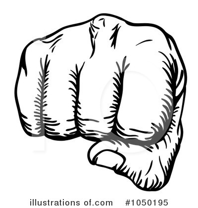 Royalty-Free (RF) Fist Clipart Illustration by AtStockIllustration - Stock Sample #1050195