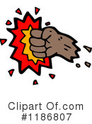 Fist Clipart #1186807 by lineartestpilot