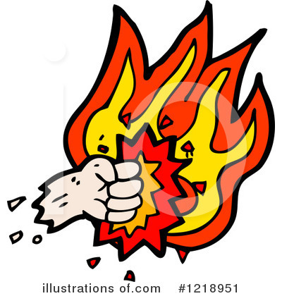 Royalty-Free (RF) Fist Clipart Illustration by lineartestpilot - Stock Sample #1218951