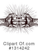 Fist Clipart #1314242 by AtStockIllustration