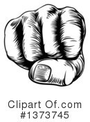 Fist Clipart #1373745 by AtStockIllustration