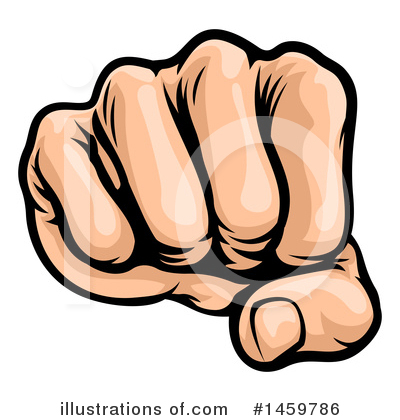 Royalty-Free (RF) Fist Clipart Illustration by AtStockIllustration - Stock Sample #1459786