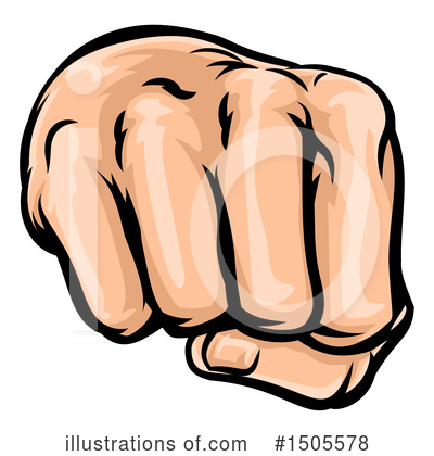 Royalty-Free (RF) Fist Clipart Illustration by AtStockIllustration - Stock Sample #1505578