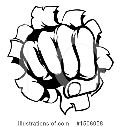 Royalty-Free (RF) Fist Clipart Illustration by AtStockIllustration - Stock Sample #1506058