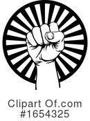 Fist Clipart #1654325 by AtStockIllustration