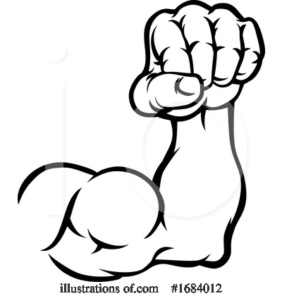 Royalty-Free (RF) Fist Clipart Illustration by AtStockIllustration - Stock Sample #1684012