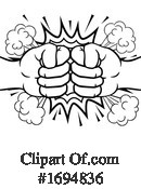 Fist Clipart #1694836 by AtStockIllustration