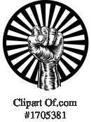Fist Clipart #1705381 by AtStockIllustration
