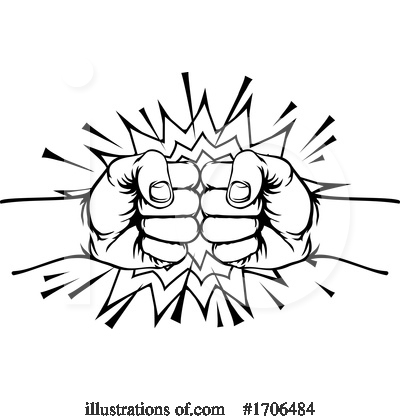 Royalty-Free (RF) Fist Clipart Illustration by AtStockIllustration - Stock Sample #1706484