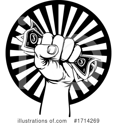 Royalty-Free (RF) Fist Clipart Illustration by AtStockIllustration - Stock Sample #1714269