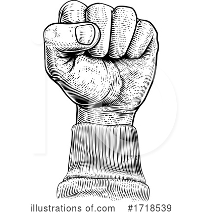 Royalty-Free (RF) Fist Clipart Illustration by AtStockIllustration - Stock Sample #1718539