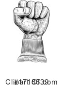 Fist Clipart #1718539 by AtStockIllustration