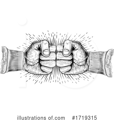 Royalty-Free (RF) Fist Clipart Illustration by AtStockIllustration - Stock Sample #1719315