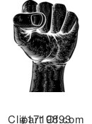 Fist Clipart #1719893 by AtStockIllustration