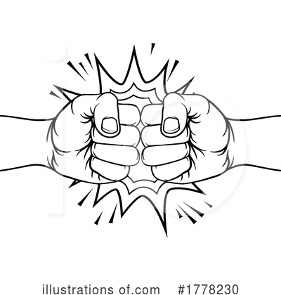 Royalty-Free (RF) Fist Clipart Illustration by AtStockIllustration - Stock Sample #1778230