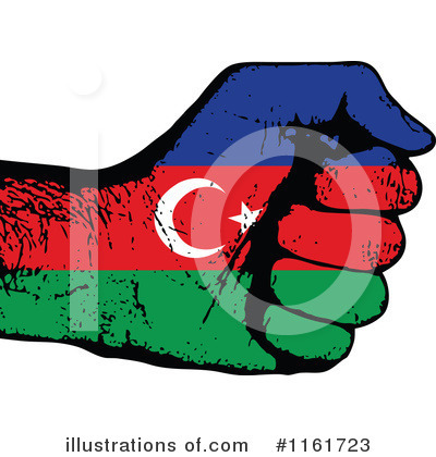 Fist Flag Clipart #1161723 by Andrei Marincas