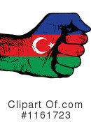 Fist Flag Clipart #1161723 by Andrei Marincas