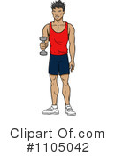 Fitness Clipart #1105042 by Cartoon Solutions