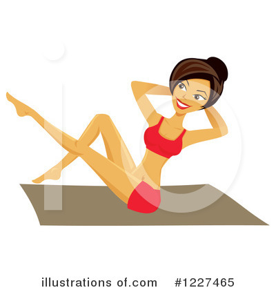 Royalty-Free (RF) Fitness Clipart Illustration by Amanda Kate - Stock Sample #1227465