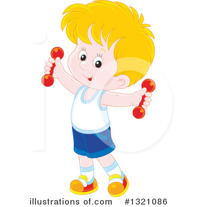 Fitness Clipart #1321086 by Alex Bannykh