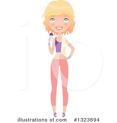 Blond Clipart #1323694 by Melisende Vector