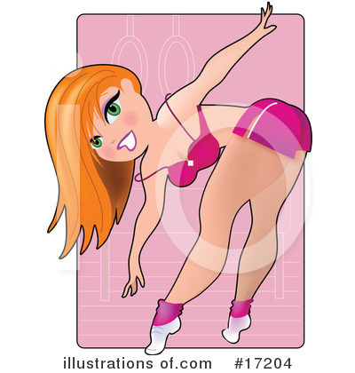 Pinup Clipart #17204 by Maria Bell