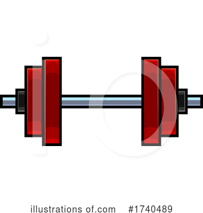 Royalty-Free (RF) Fitness Clipart Illustration by Hit Toon - Stock Sample #1740489