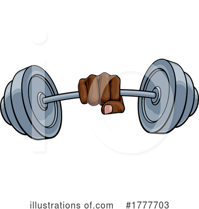 Weightlifter Clipart #1777703 by AtStockIllustration