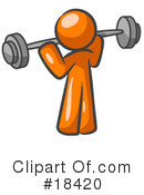 Fitness Clipart #18420 by Leo Blanchette