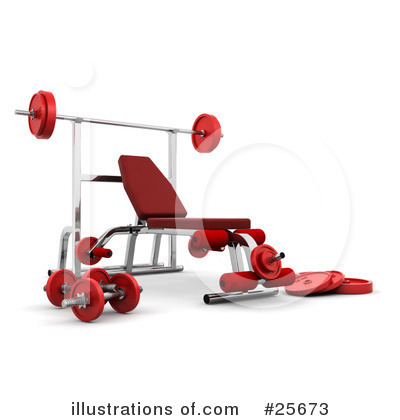 Royalty-Free (RF) Fitness Clipart Illustration by KJ Pargeter - Stock Sample #25673