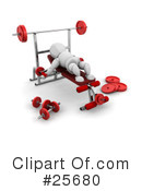 Fitness Clipart #25680 by KJ Pargeter