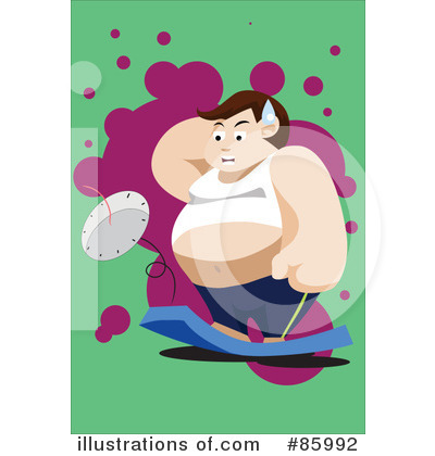 Royalty-Free (RF) Fitness Clipart Illustration by mayawizard101 - Stock Sample #85992