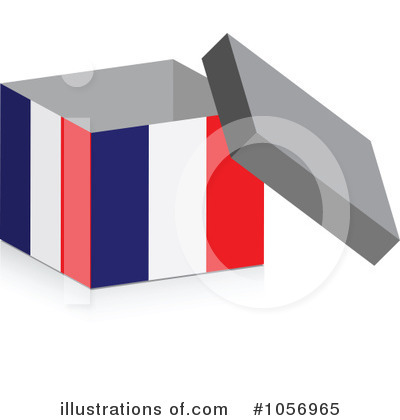 Royalty-Free (RF) Flag Box Clipart Illustration by Andrei Marincas - Stock Sample #1056965