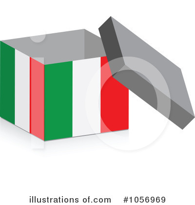 Flag Box Clipart #1056969 by Andrei Marincas