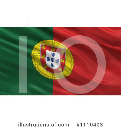 Portugal Flag Clipart #1110403 by stockillustrations