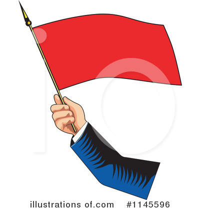 Royalty-Free (RF) Flag Clipart Illustration by patrimonio - Stock Sample #1145596