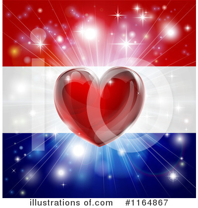 Dutch Flag Clipart #1164867 by AtStockIllustration