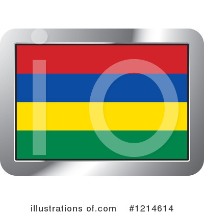 Royalty-Free (RF) Flag Clipart Illustration by Lal Perera - Stock Sample #1214614