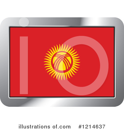 Royalty-Free (RF) Flag Clipart Illustration by Lal Perera - Stock Sample #1214637