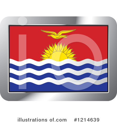 Royalty-Free (RF) Flag Clipart Illustration by Lal Perera - Stock Sample #1214639